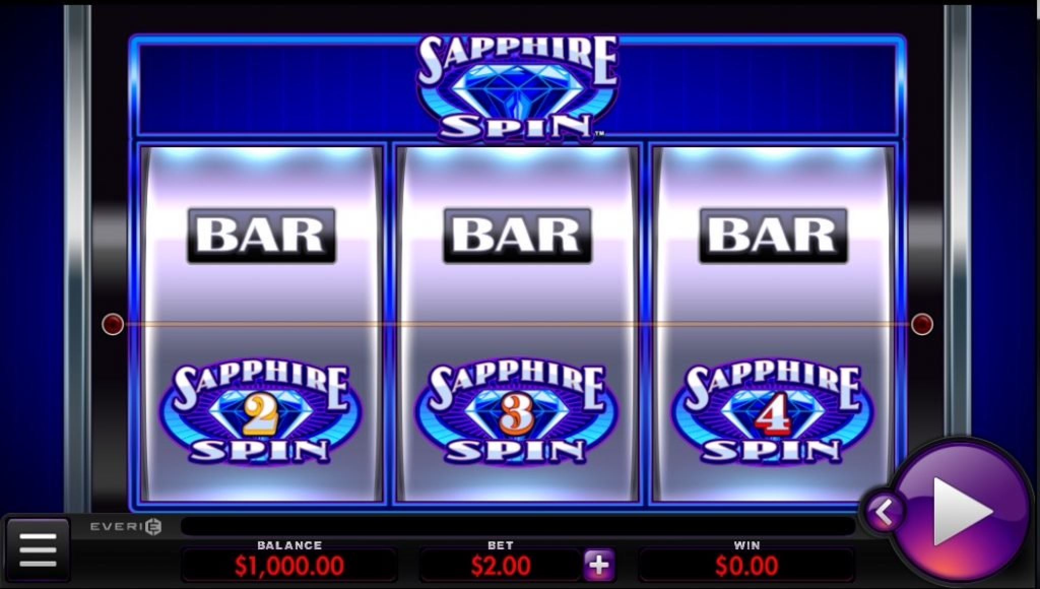 Triple Sapphire Sevens demo