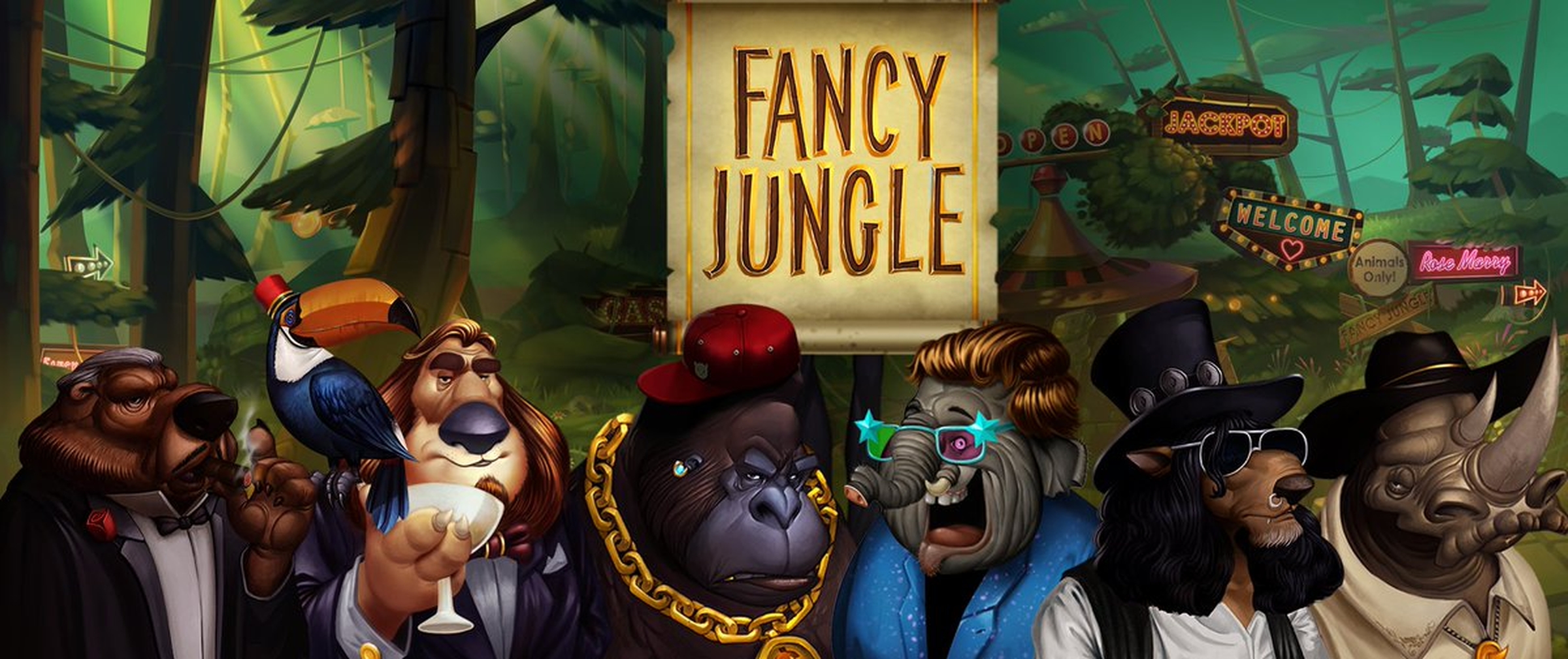 Fancy Jungle Online Slot Demo Game by Spinmatic