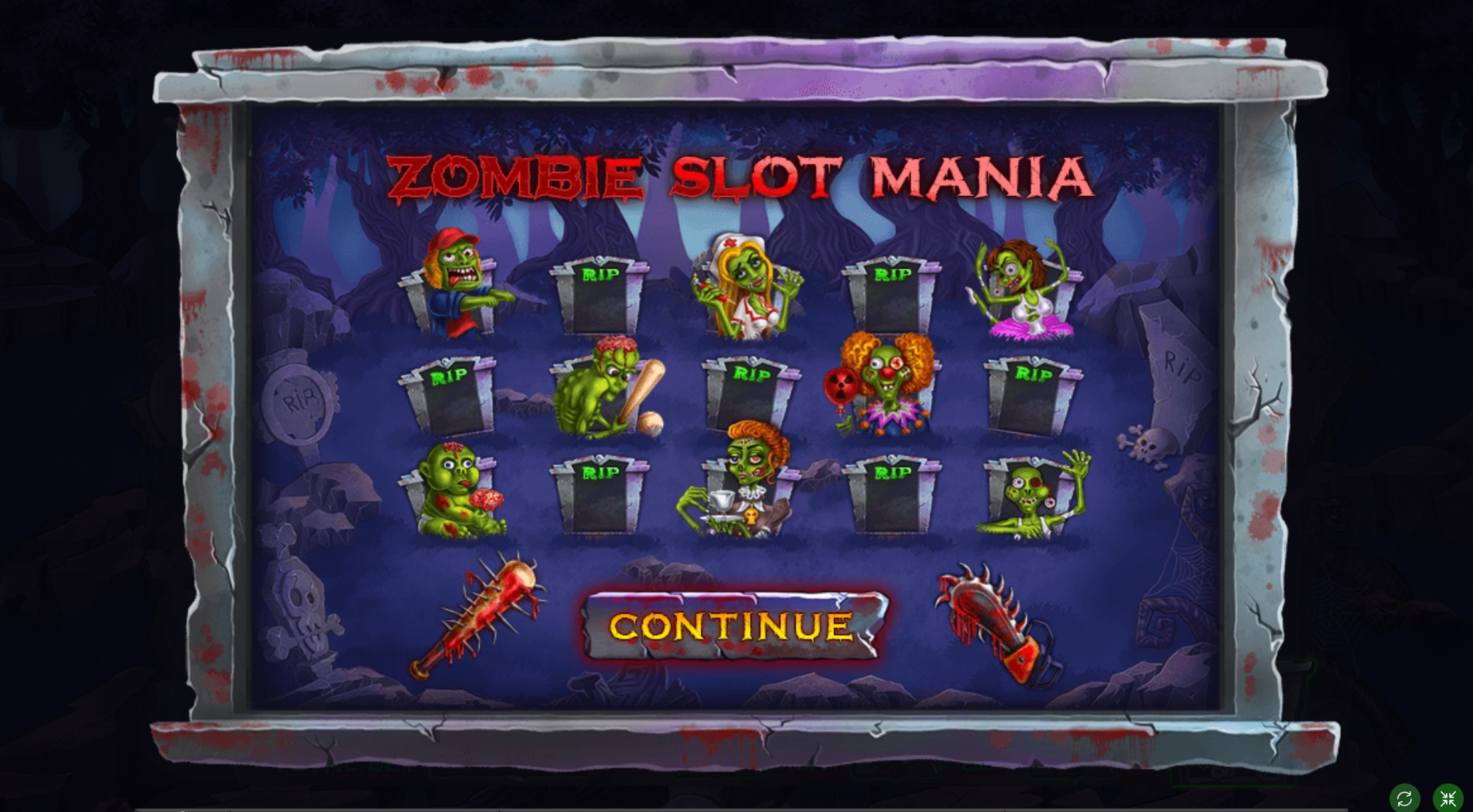 Play Zombie slot mania Free Casino Slot Game by Spinomenal