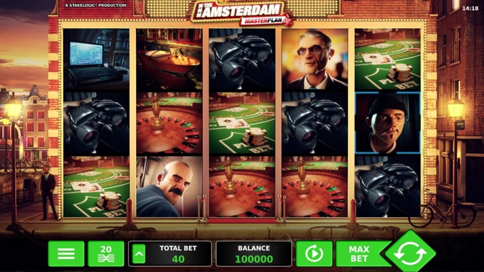 The The Amsterdam Masterplan Online Slot Demo Game by Stakelogic