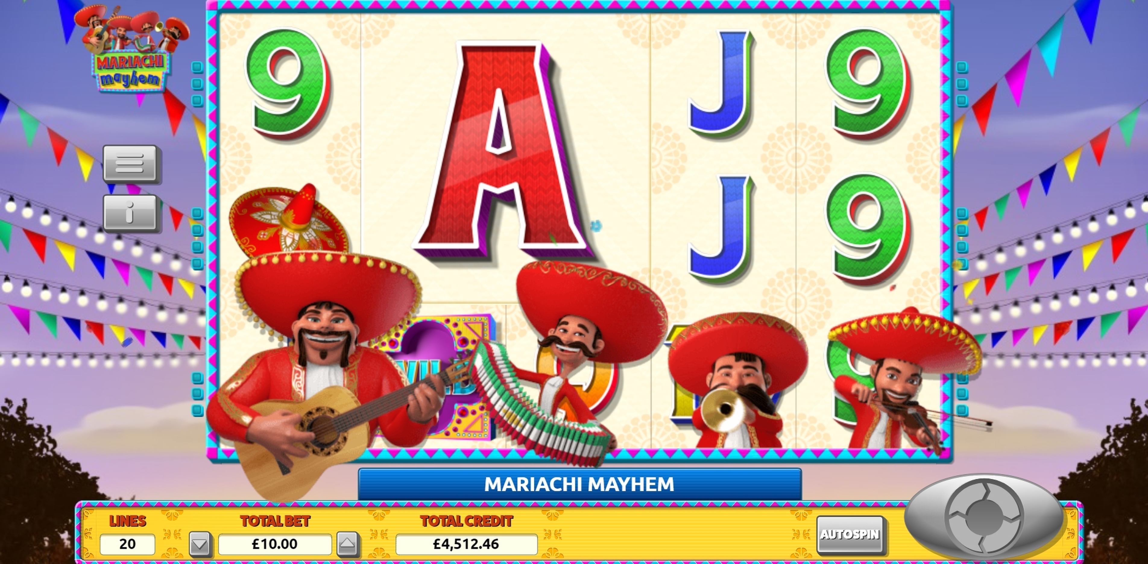 Win Money in Mariachi Mayhem Free Slot Game by The Games Company