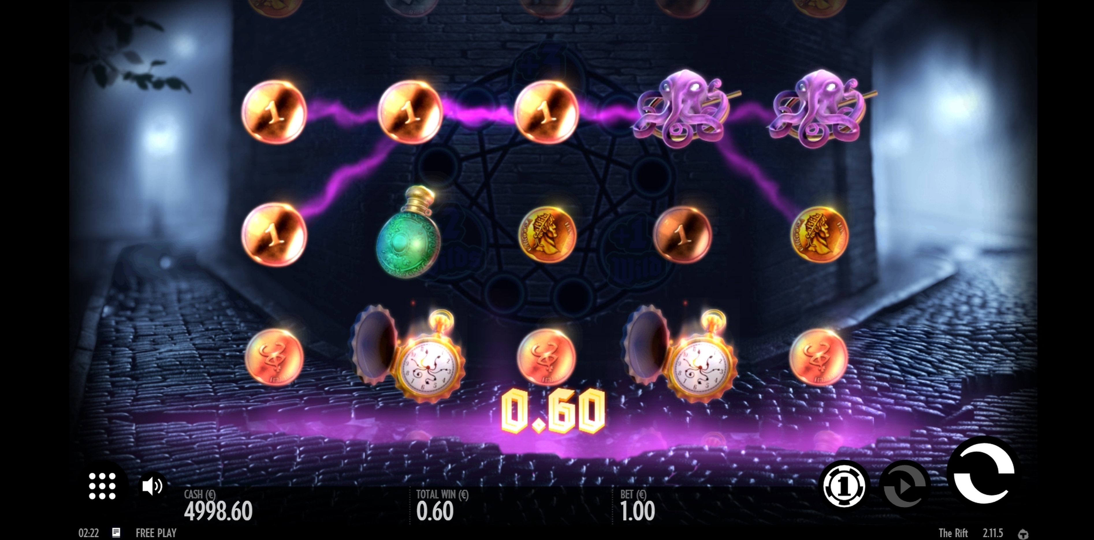 Win Money in The Rift Free Slot Game by Thunderkick