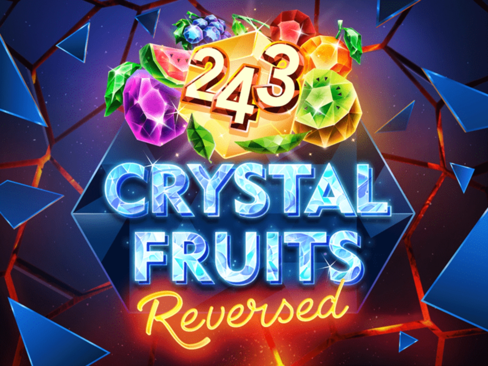 The 243 Crystal Fruits Reversed Online Slot Demo Game by Tom Horn Gaming