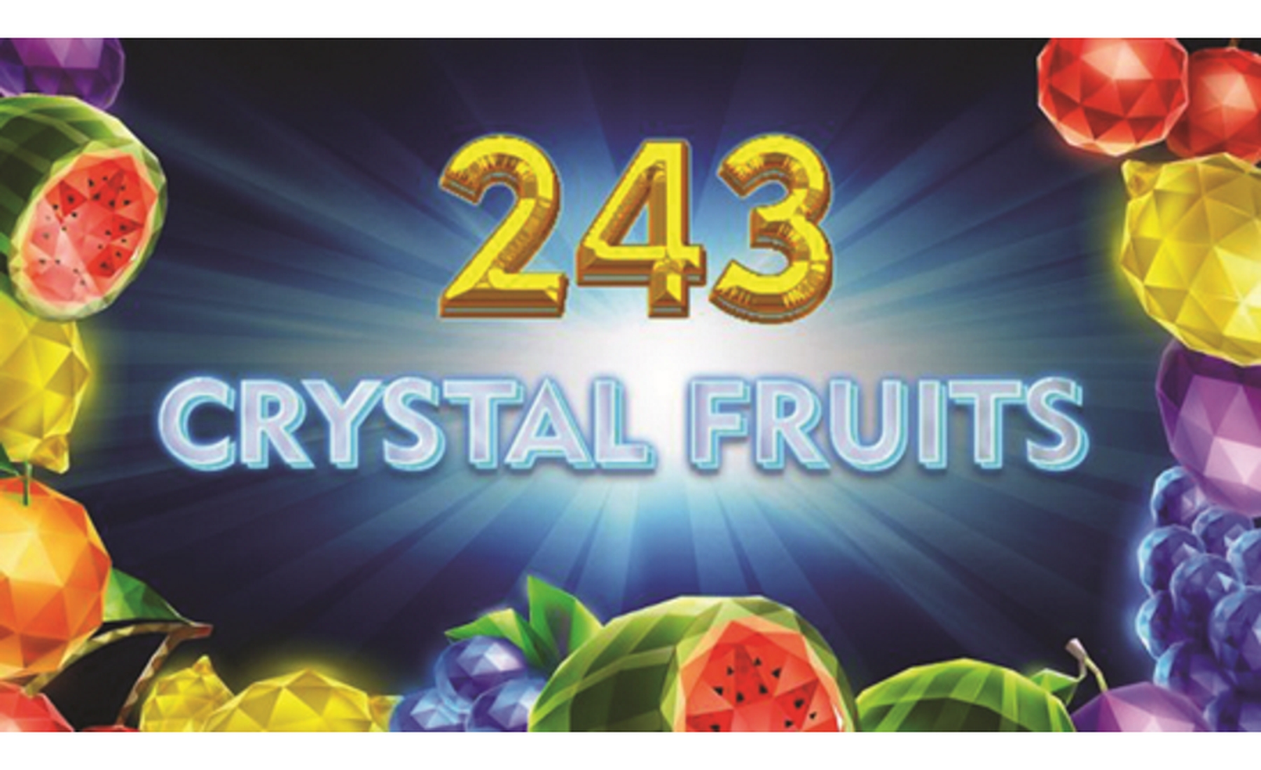 The 243 Crystal Fruits Online Slot Demo Game by Tom Horn Gaming
