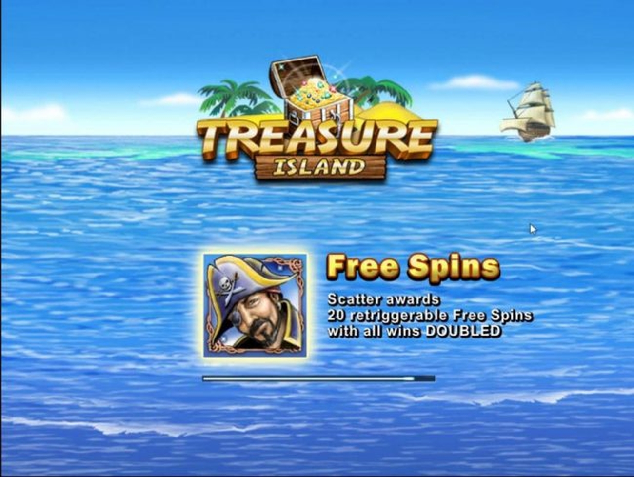 The Treasure Island (Tom Horn Gaming) Online Slot Demo Game by Tom Horn Gaming