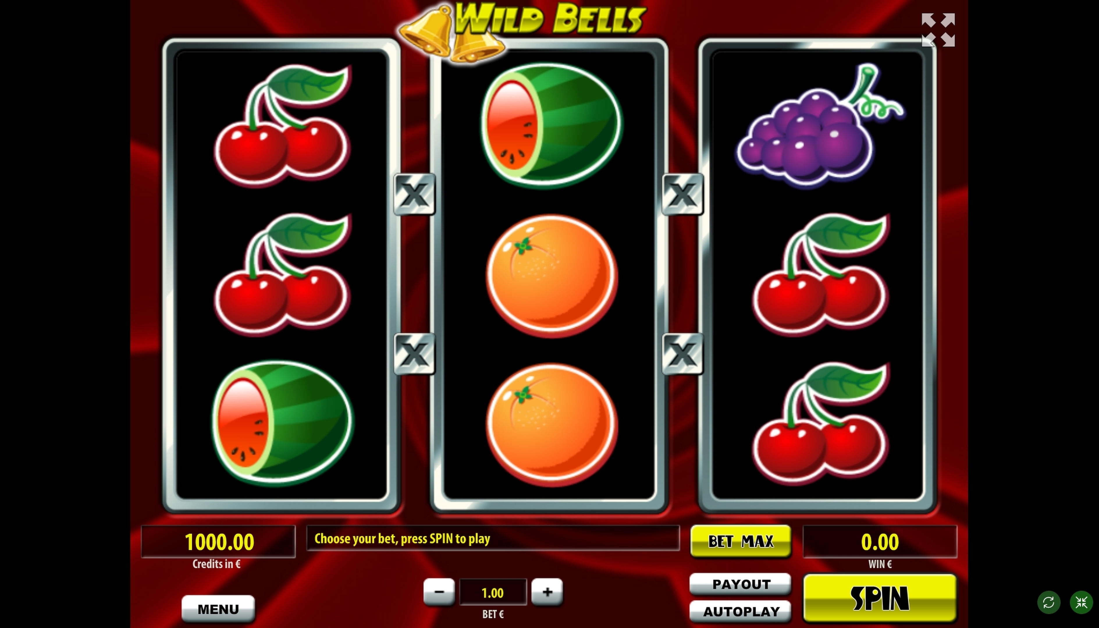 Reels in Wild Bells Slot Game by Tom Horn Gaming