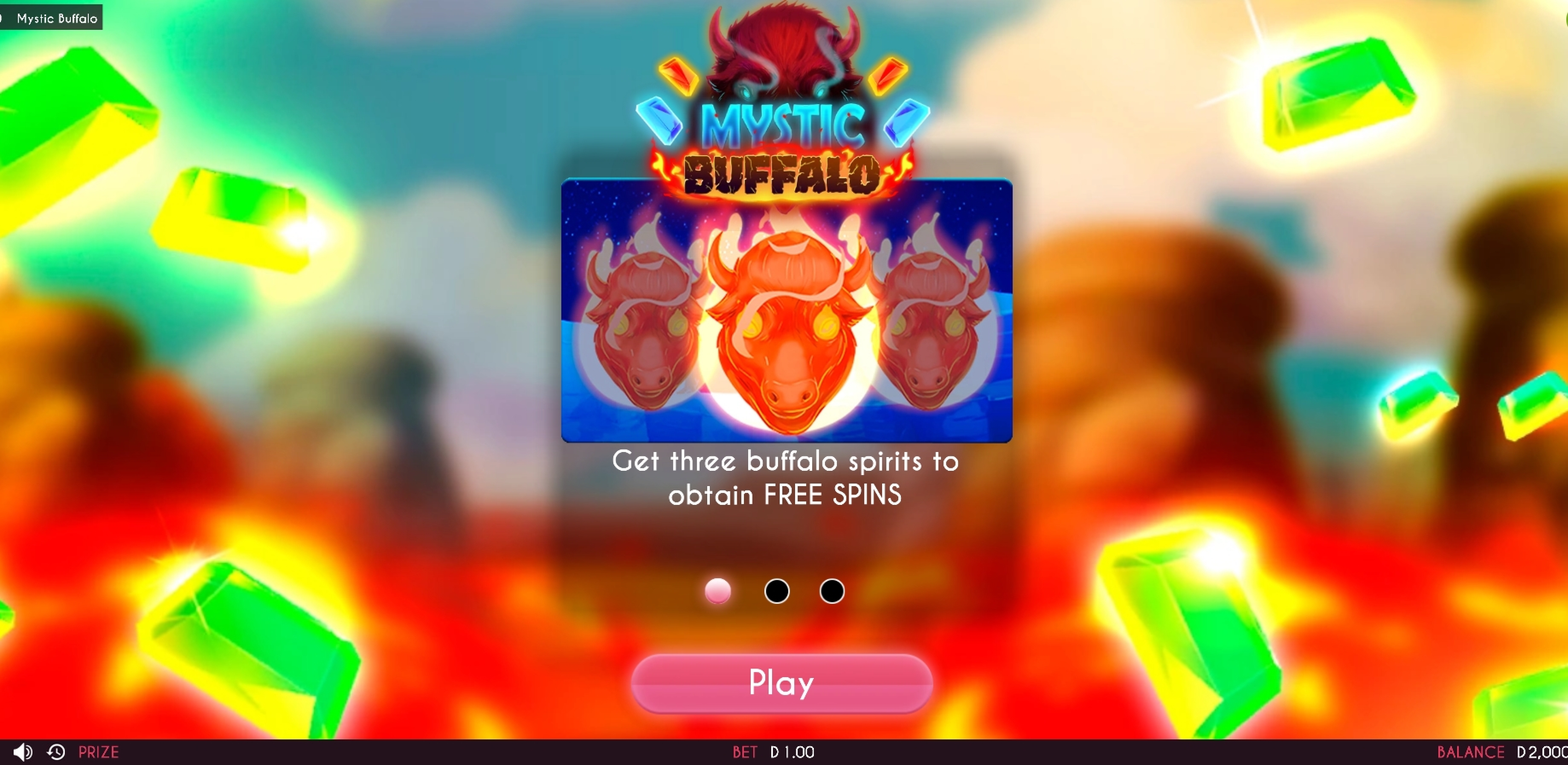 Play Mystic Buffalo Free Casino Slot Game by Triple Cherry