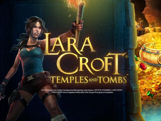 lara croft temple of tombs slot