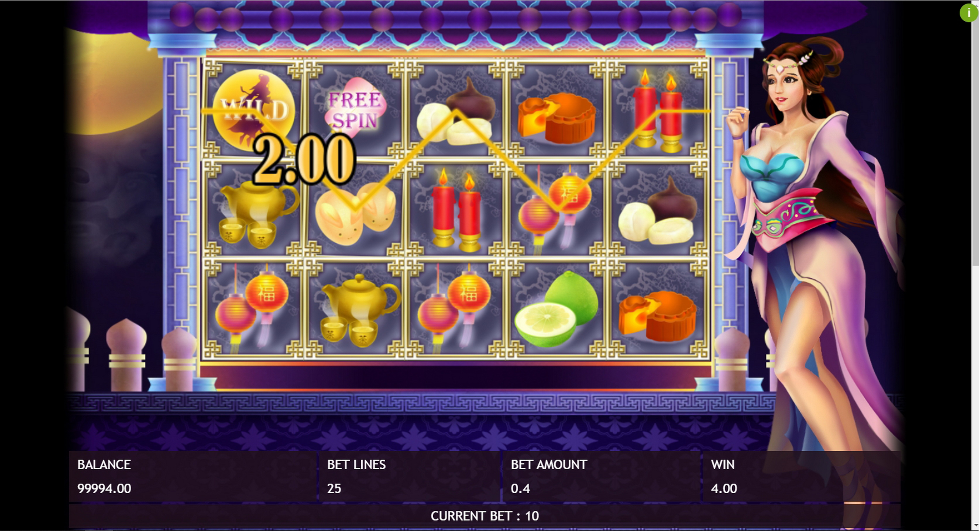 Win Money in Full Moon Festival Free Slot Game by Triple PG