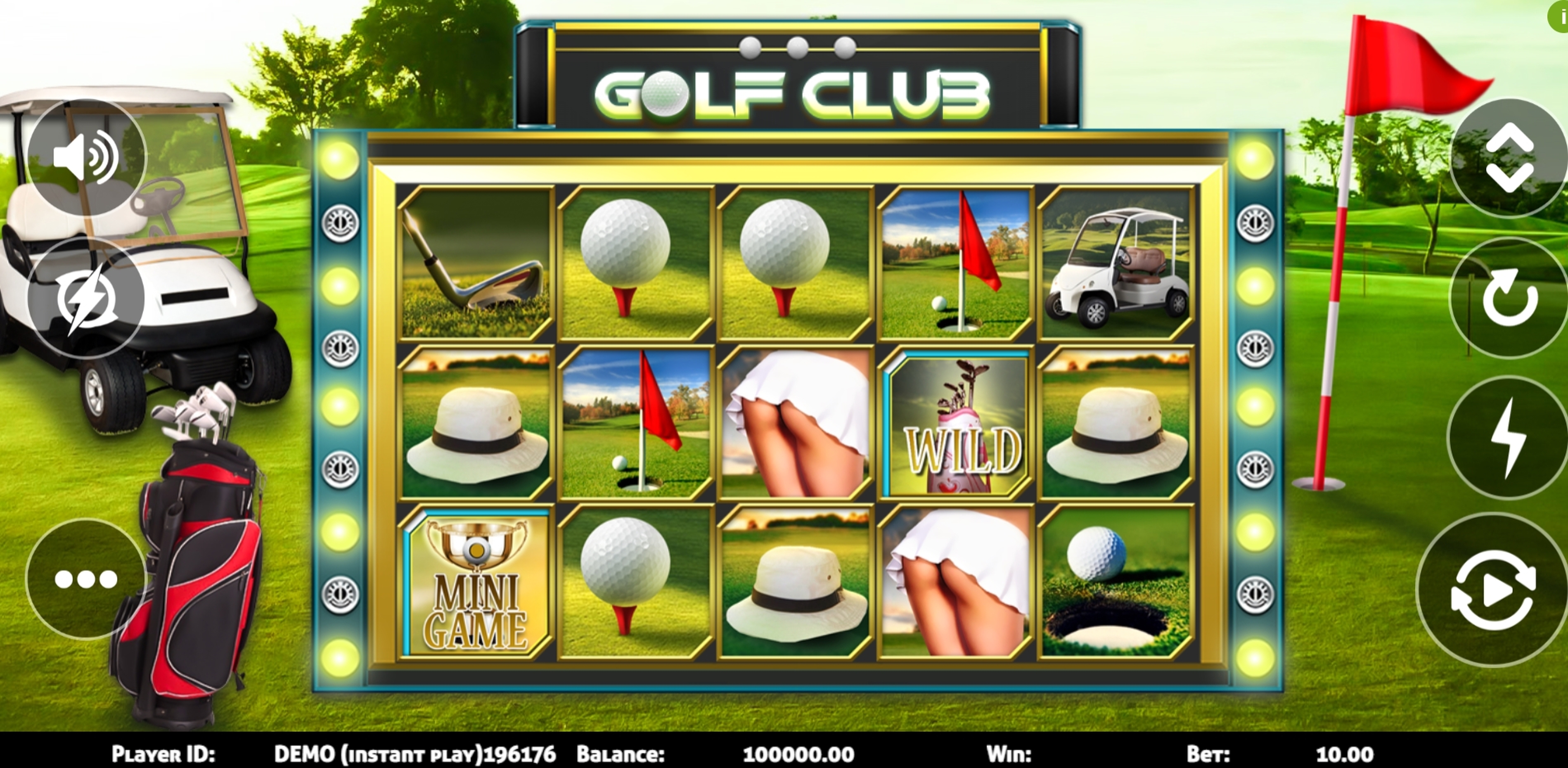 Reels in Golf Club Slot Game by Triple PG
