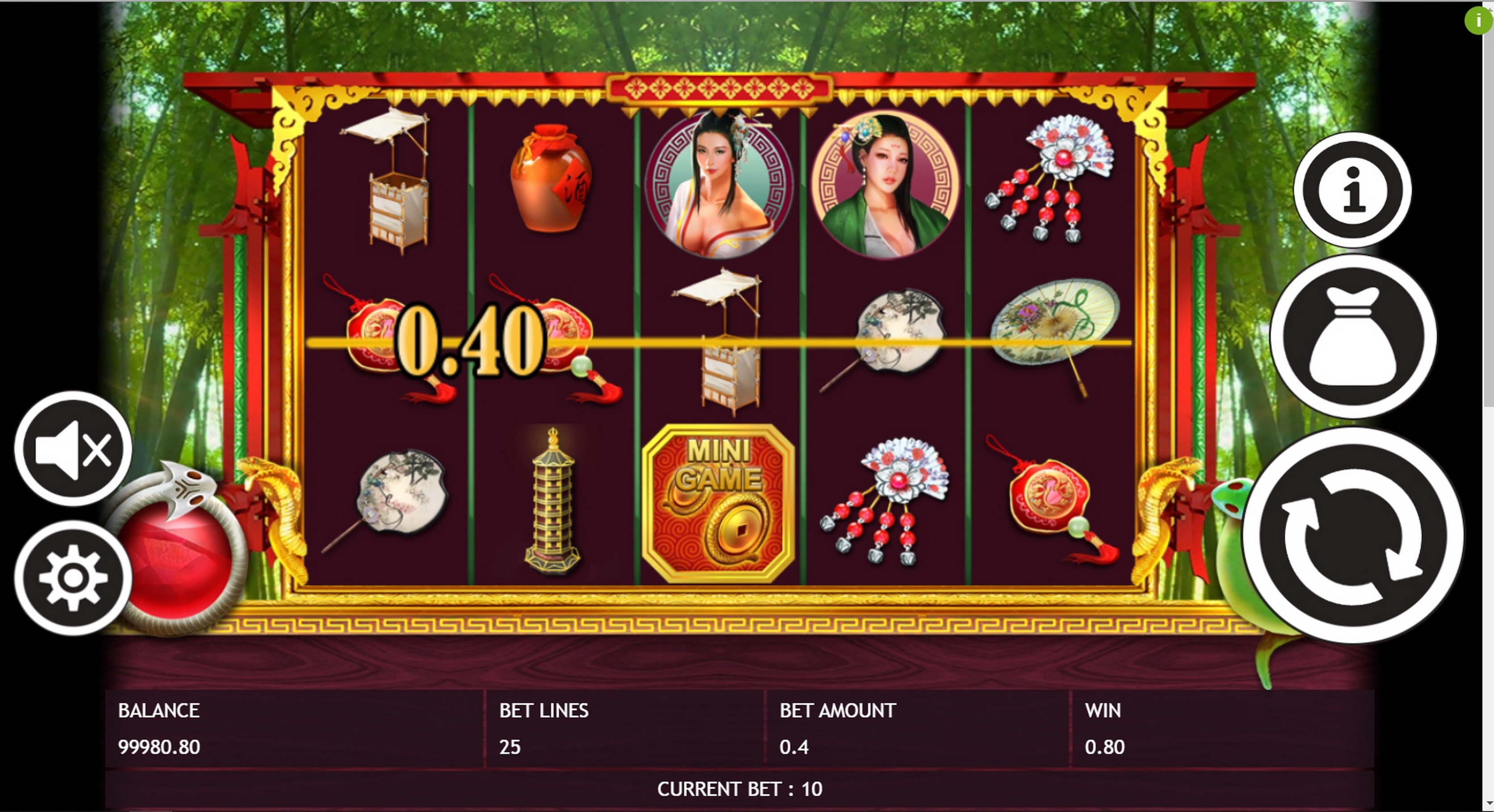 Win Money in The White Snake Free Slot Game by Triple PG