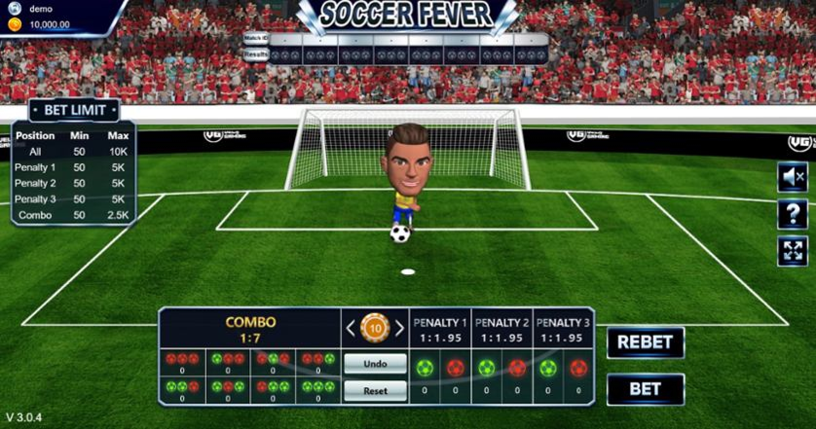 The Soccer Fever Online Slot Demo Game by Vela Gaming