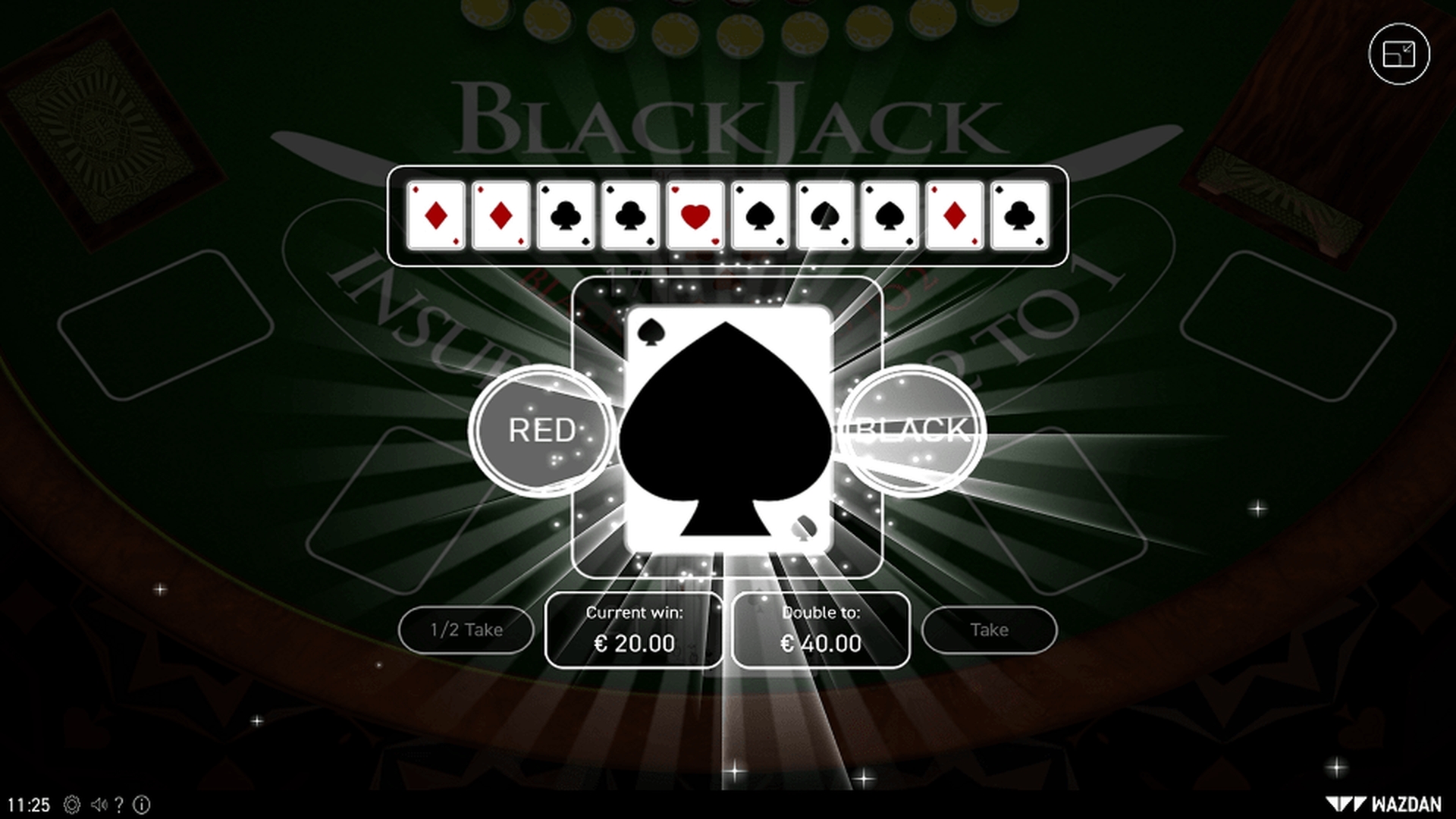 Blackjack (Wazdan) Online Slot Demo Game by Wazdan