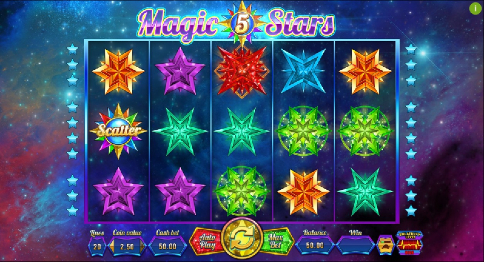 Magic Stars 5 Online Slot Demo Game by Wazdan