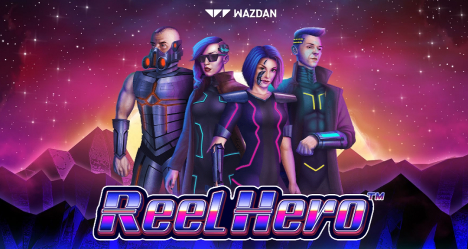 Reels in Reel Hero Slot Game by Wazdan