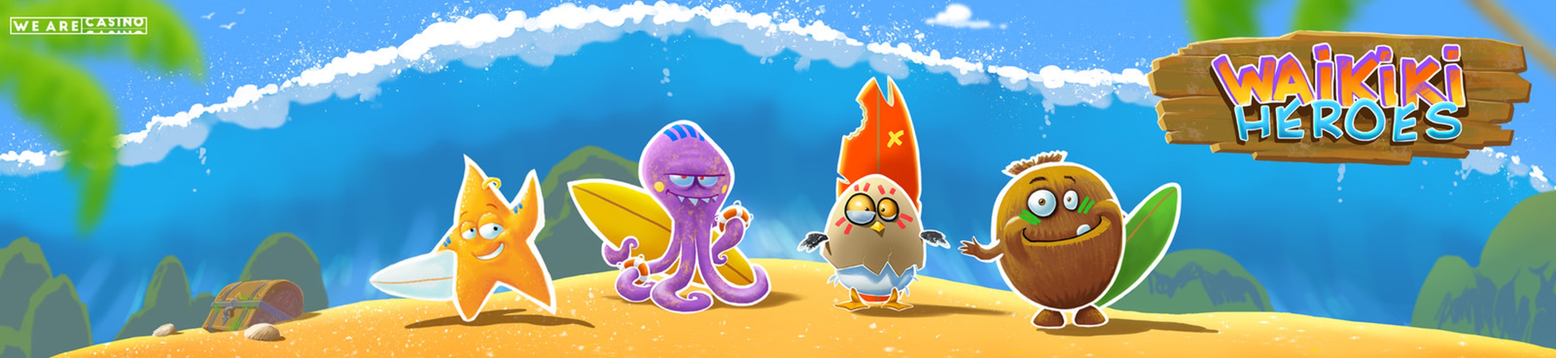The Waikiki heroes Online Slot Demo Game by We Are Casino