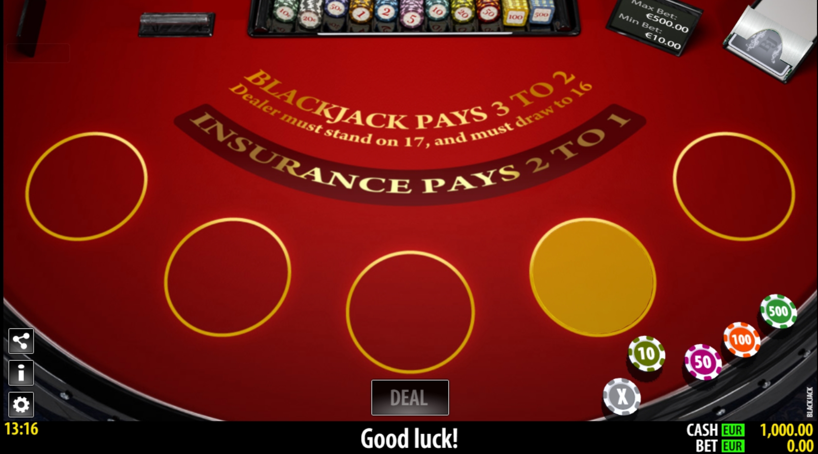Reels in Baccarat Privee (World Match) Slot Game by World Match