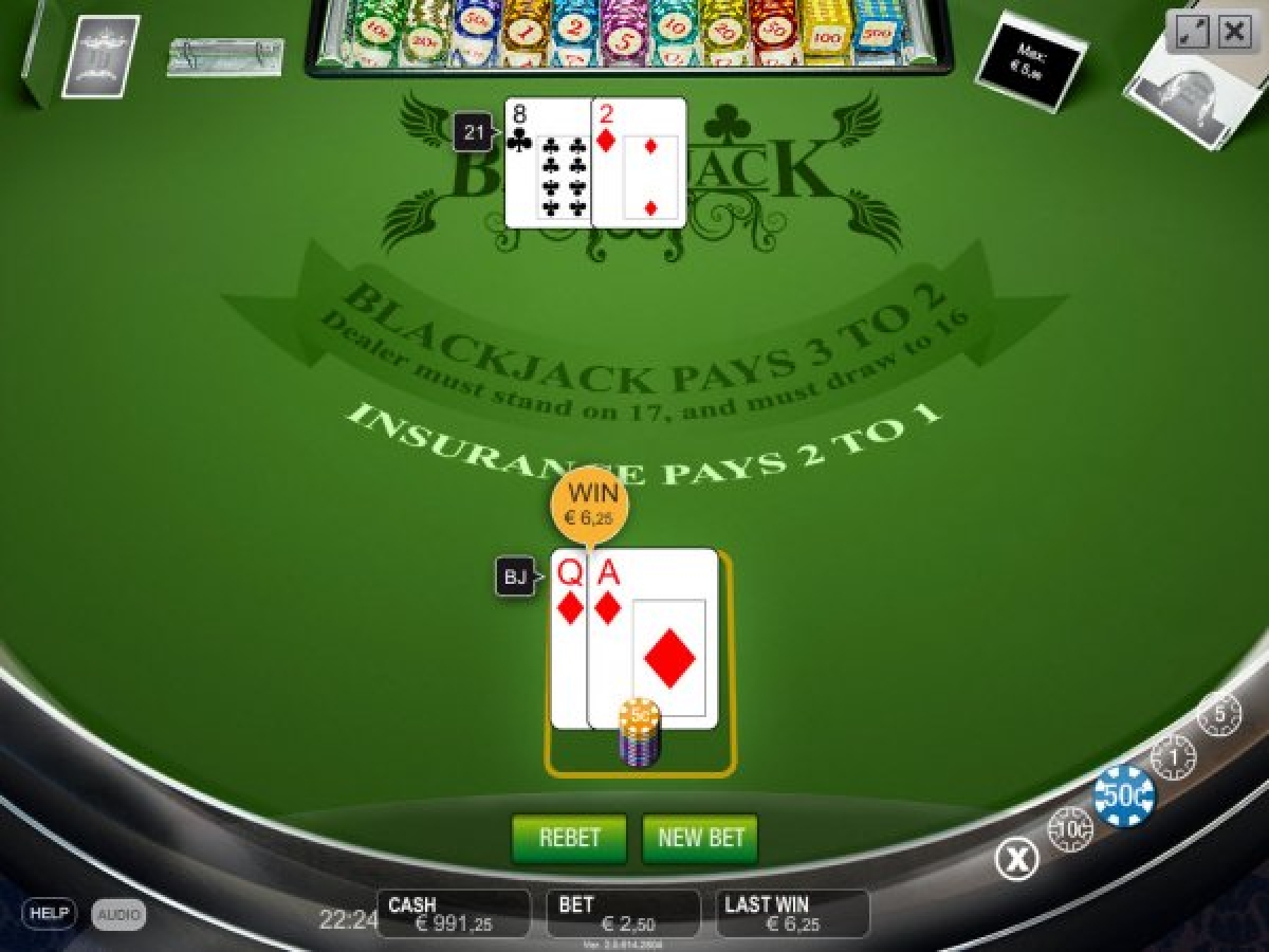 BlackJack Single (World Match) Online Slot Demo Game by World Match