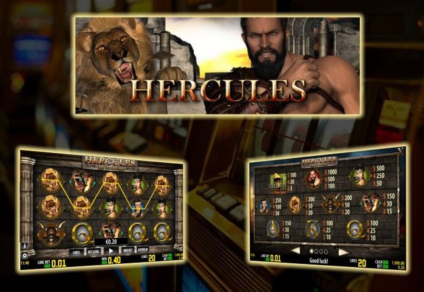 The Hercules HD Online Slot Demo Game by World Match