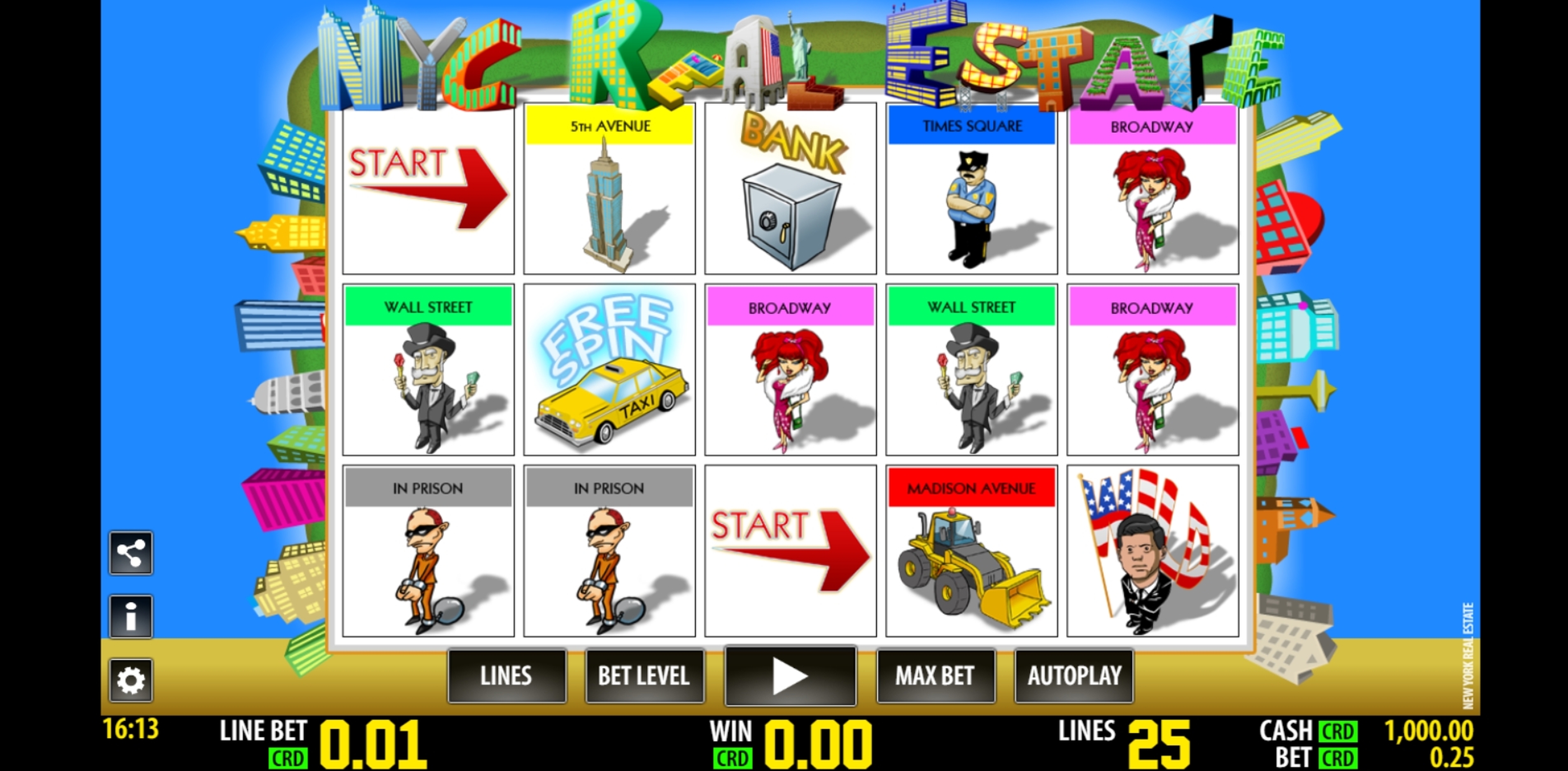 Reels in New York Real Estate HD Slot Game by World Match