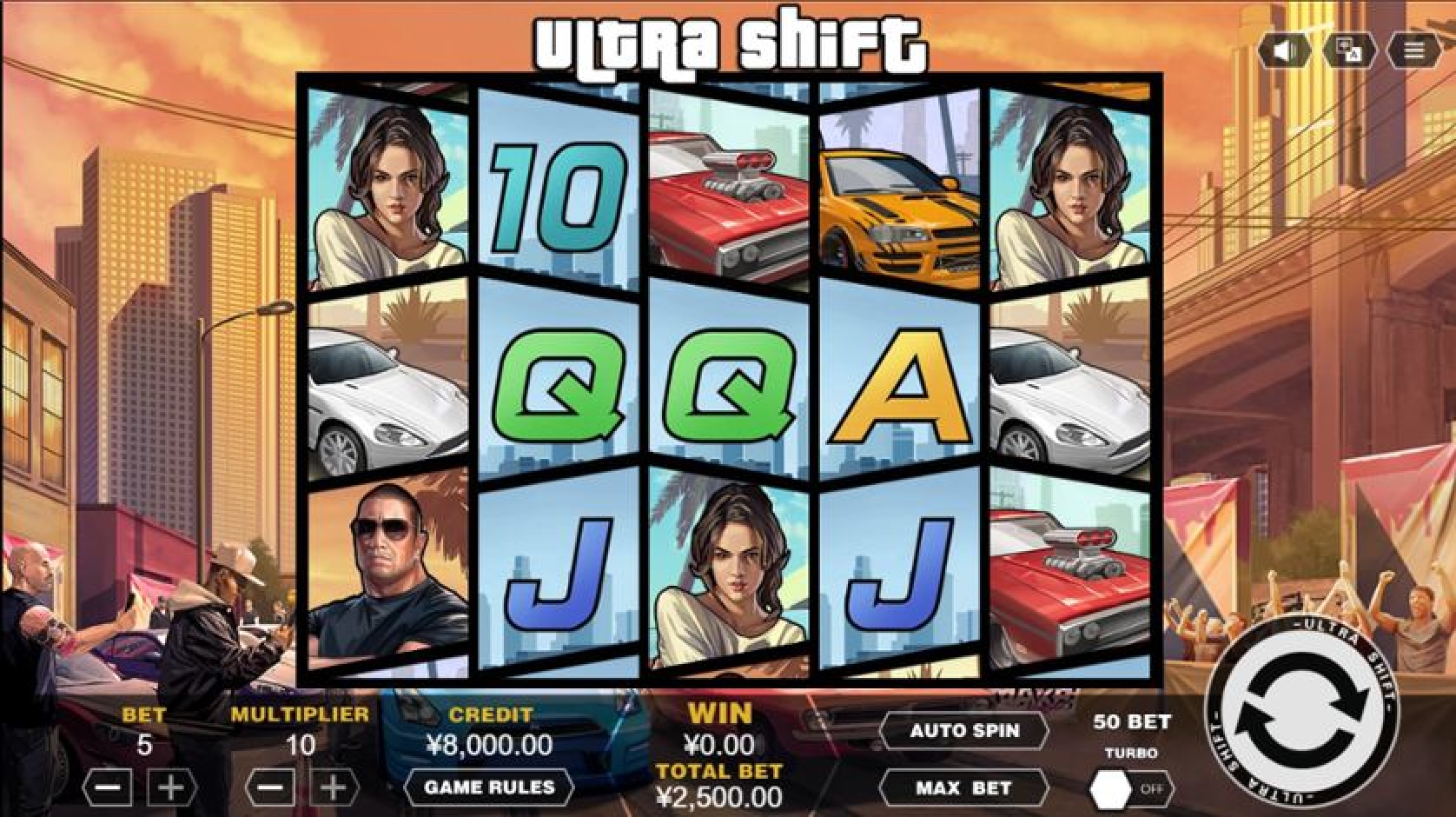 Ultra Shift Online Slot Demo Game by xin-gaming