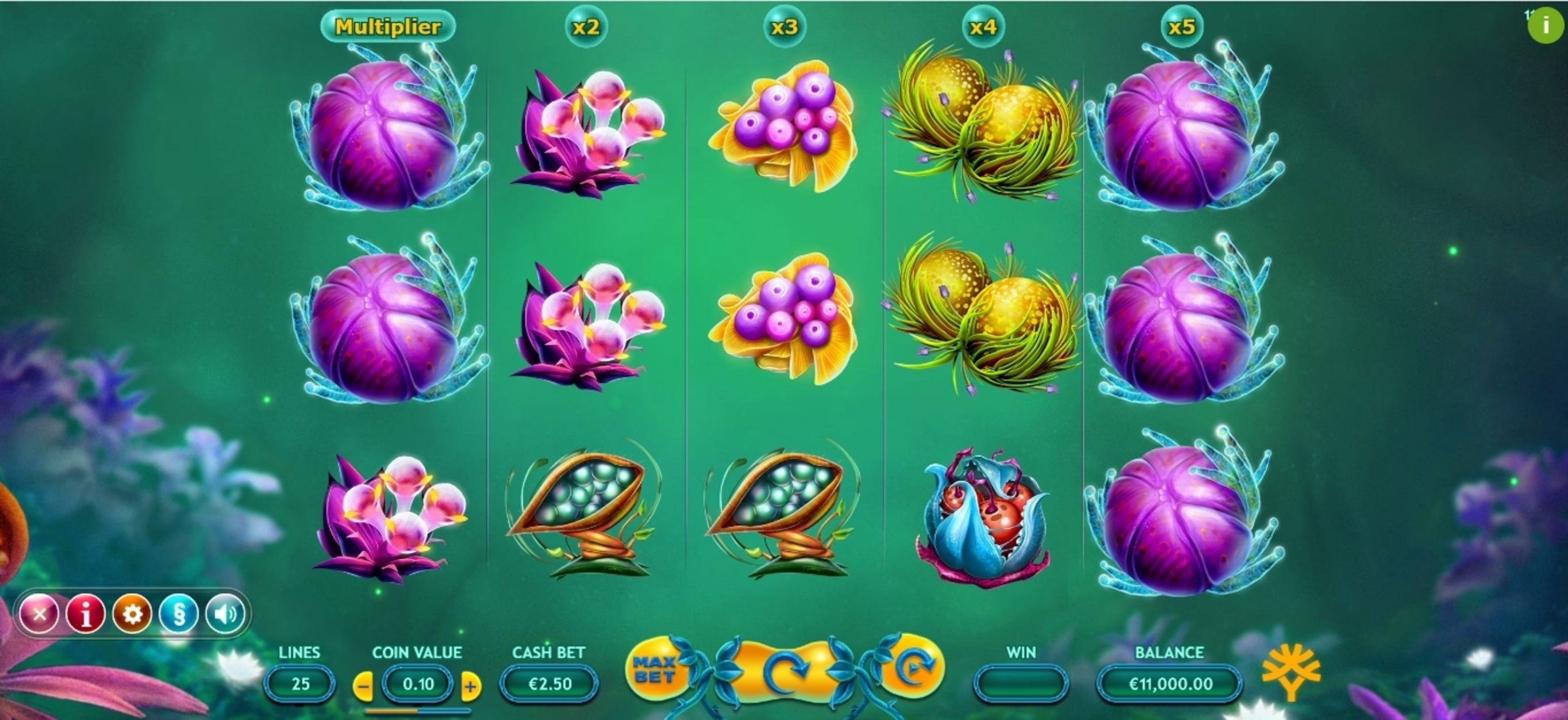 Reels in Fruitoids Slot Game by Yggdrasil Gaming