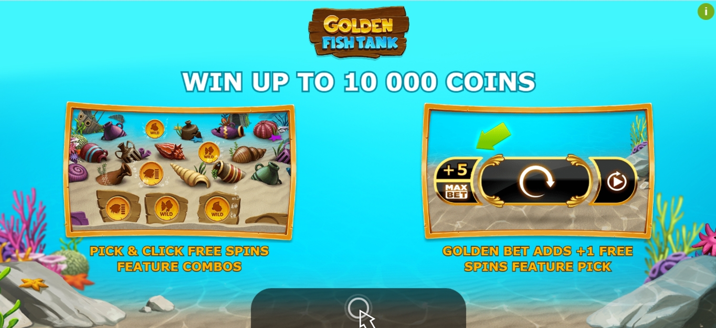 golden fish tank free spins