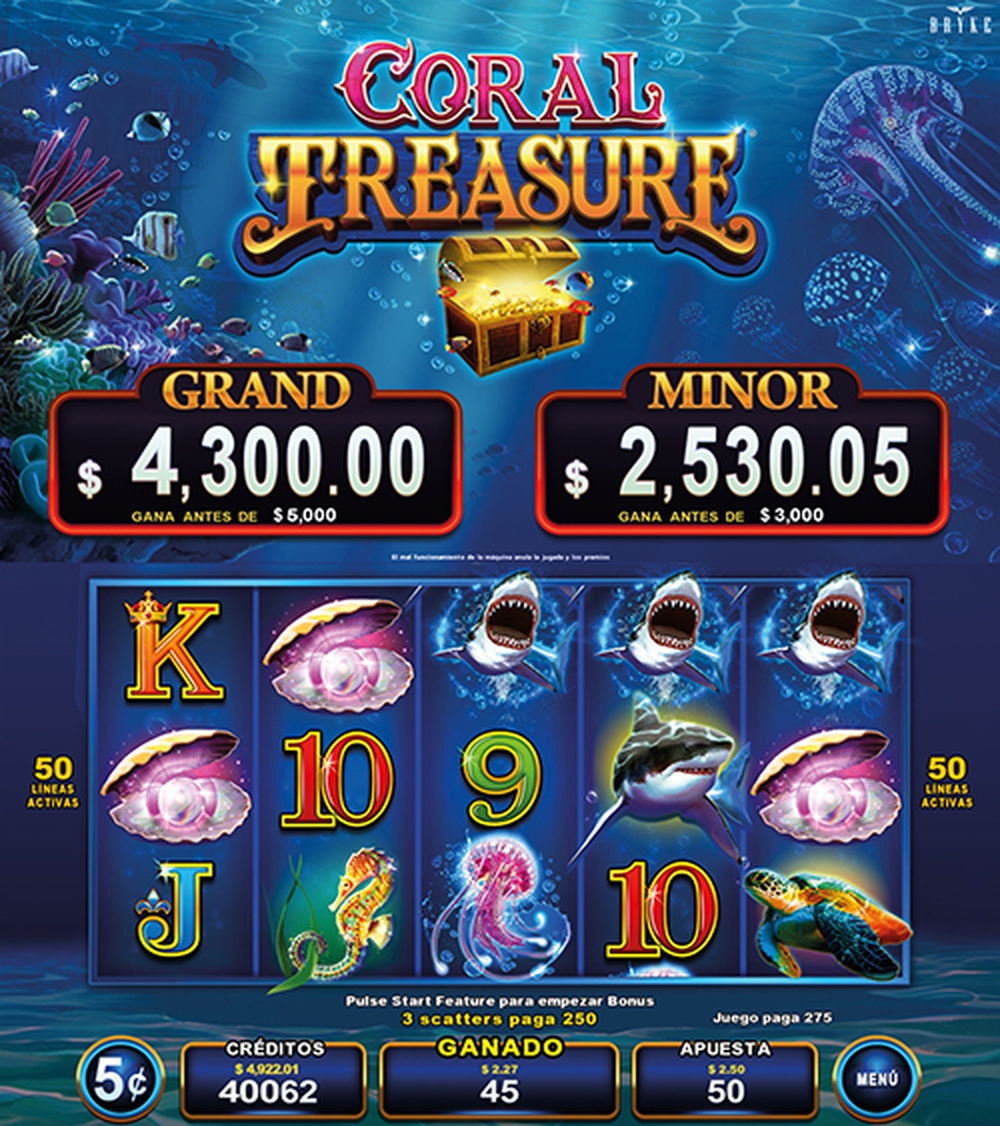 The Coral Treasure Online Slot Demo Game by Zitro