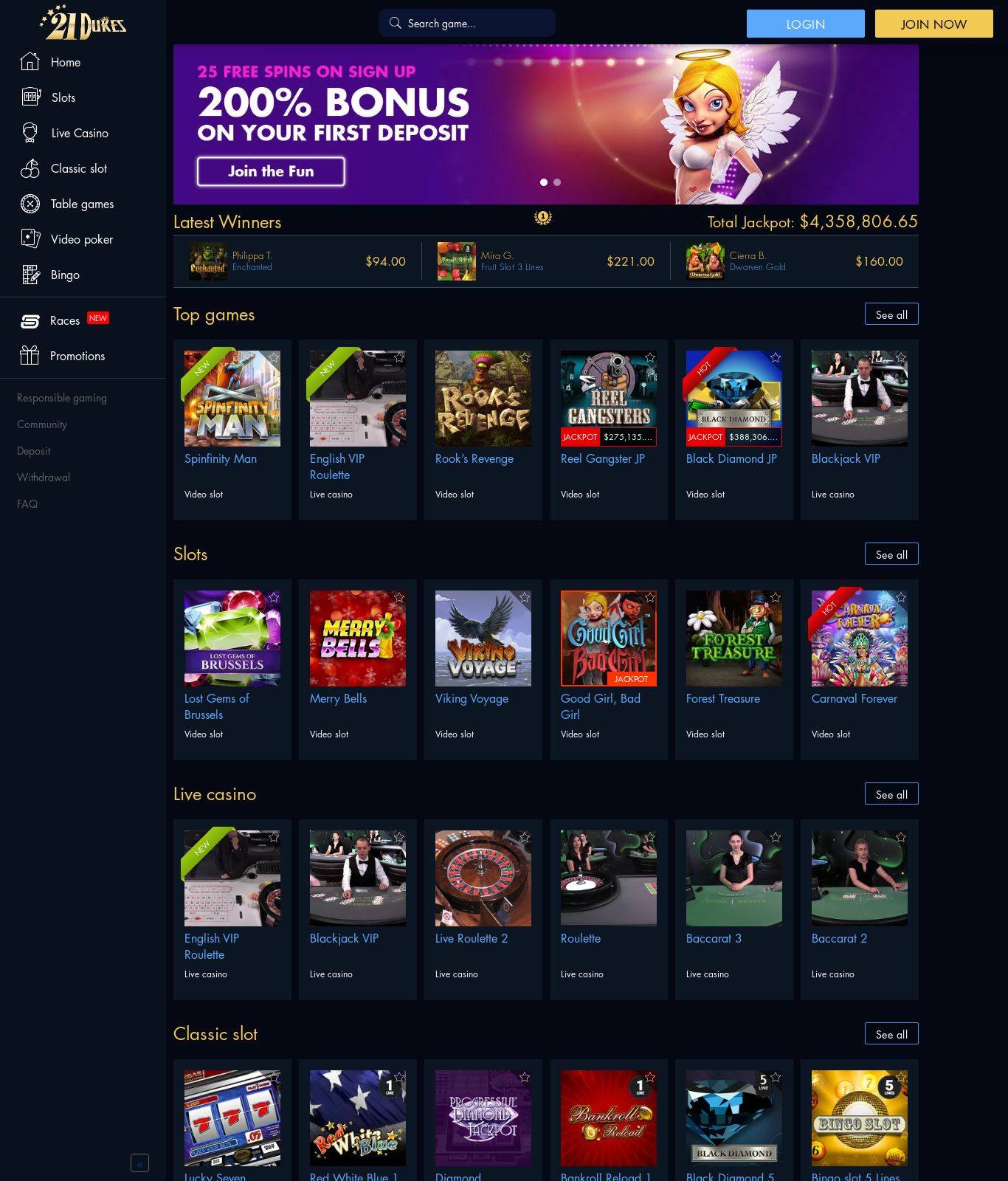 Slots Village Sign Up Bonus