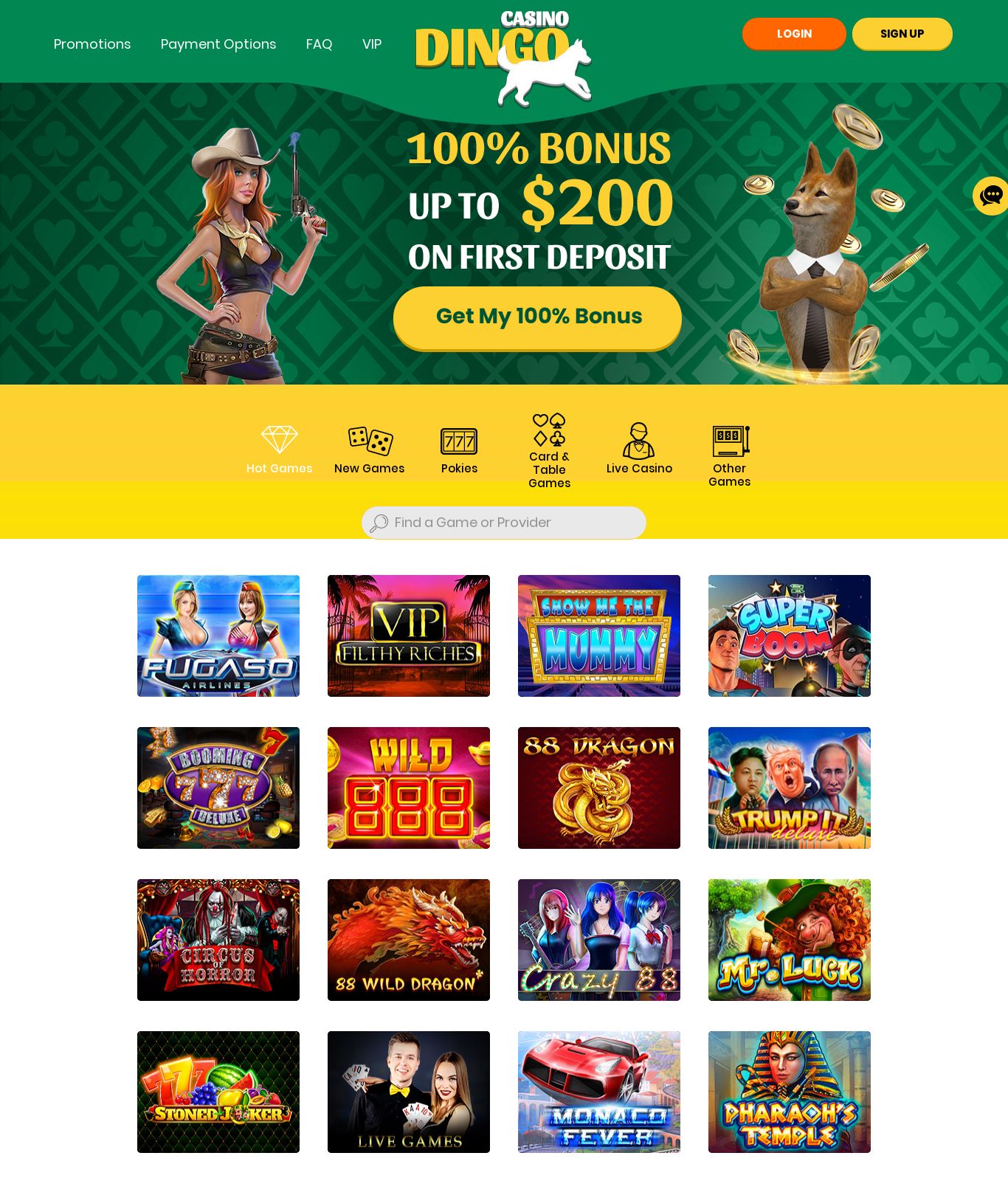 Dingo casino 14 free download