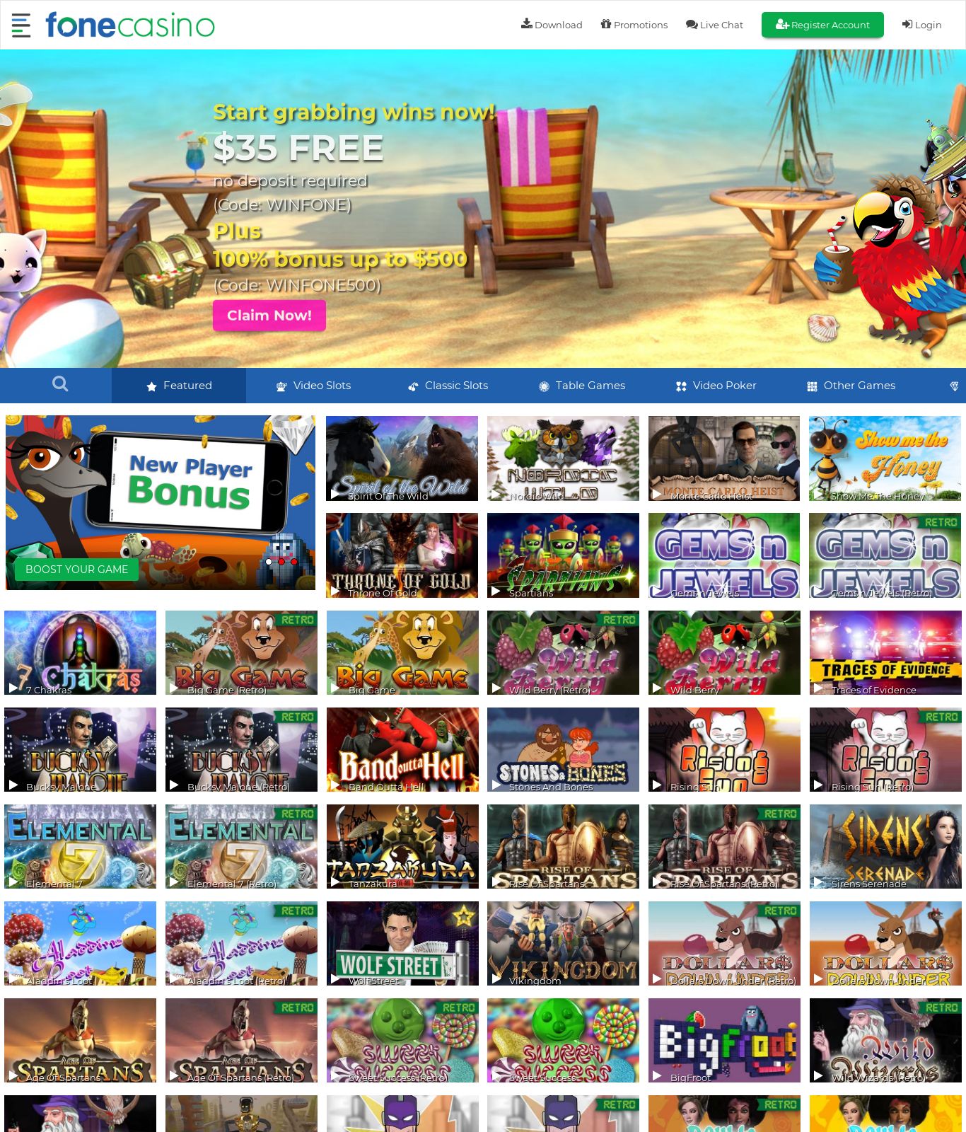Fone Casino Instant Play Fone Casino Instant Play