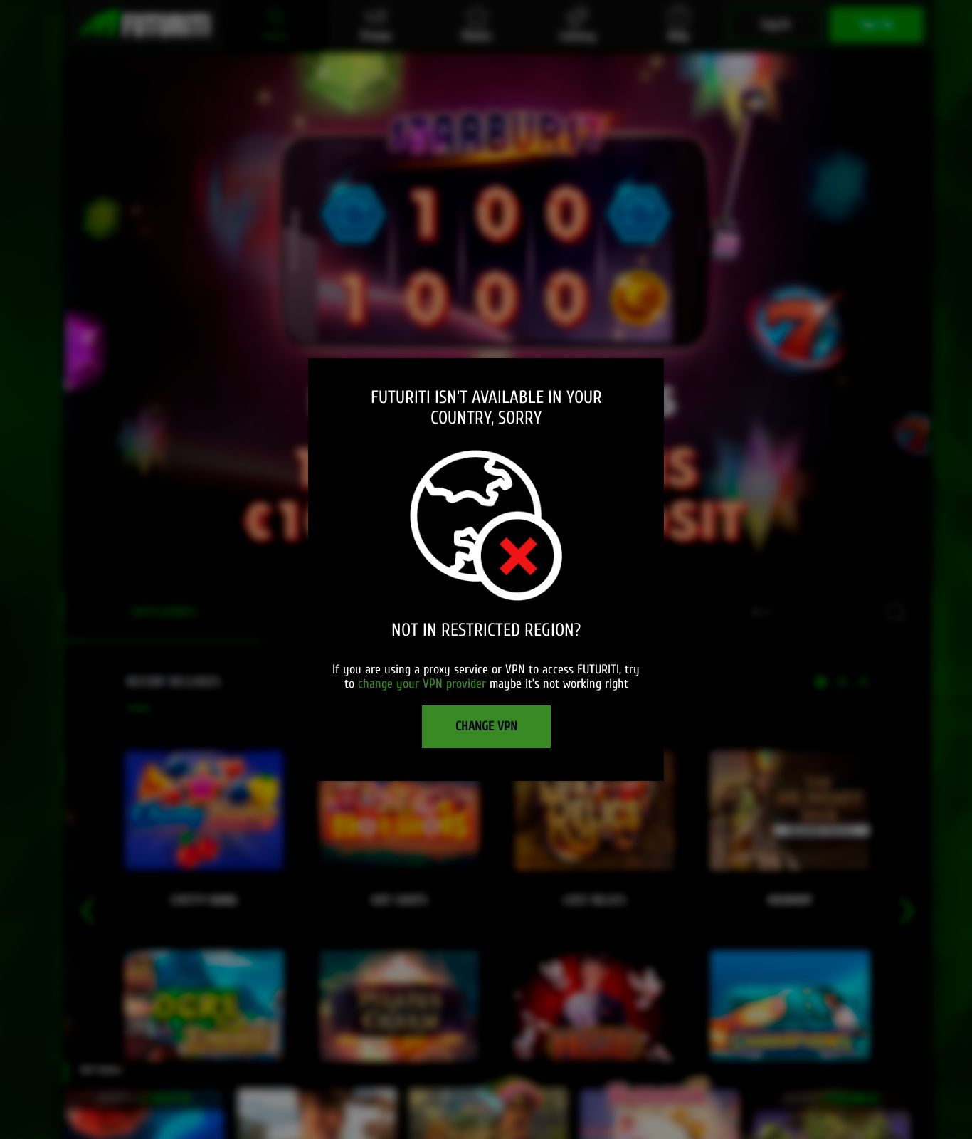 Futuristic casino 100 free slots