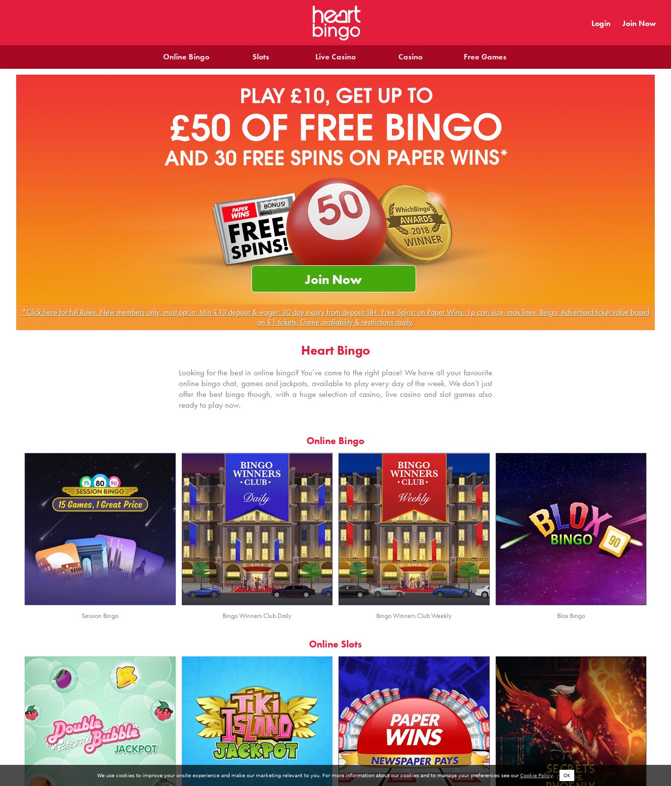 Heart Bingo Free Spins Heart Bingo Free Spins