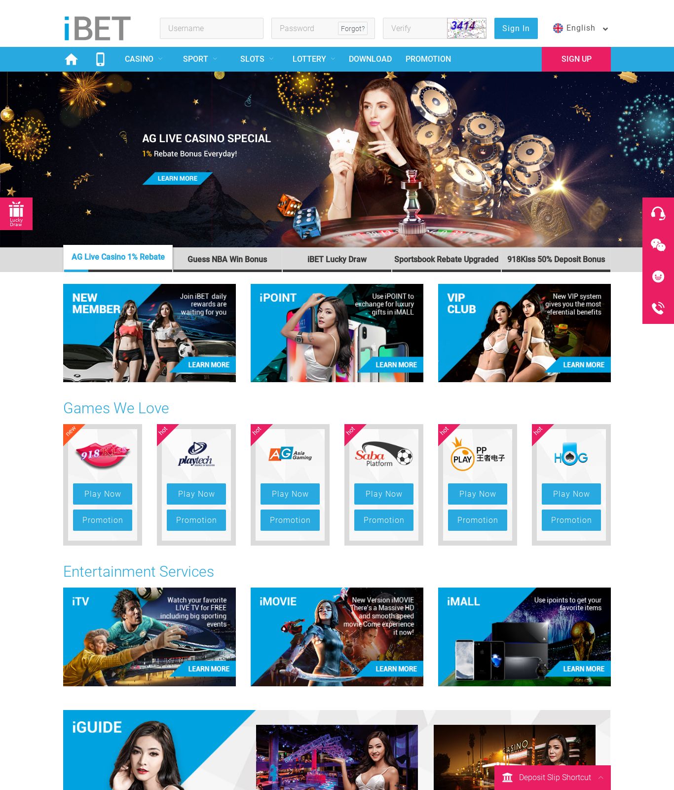 Ibet6888 Promo Code