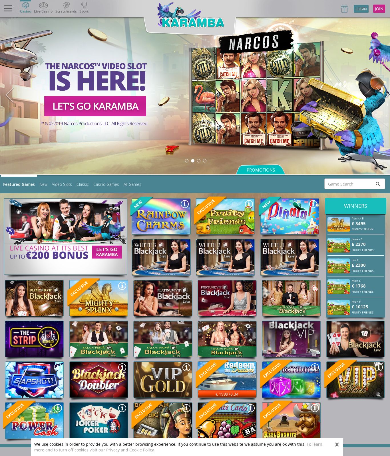 Karamba free spins 2019 free