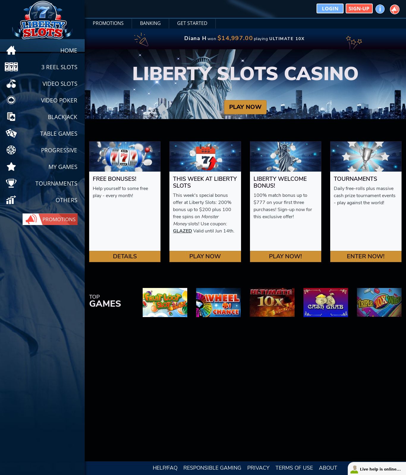 casino room live chat