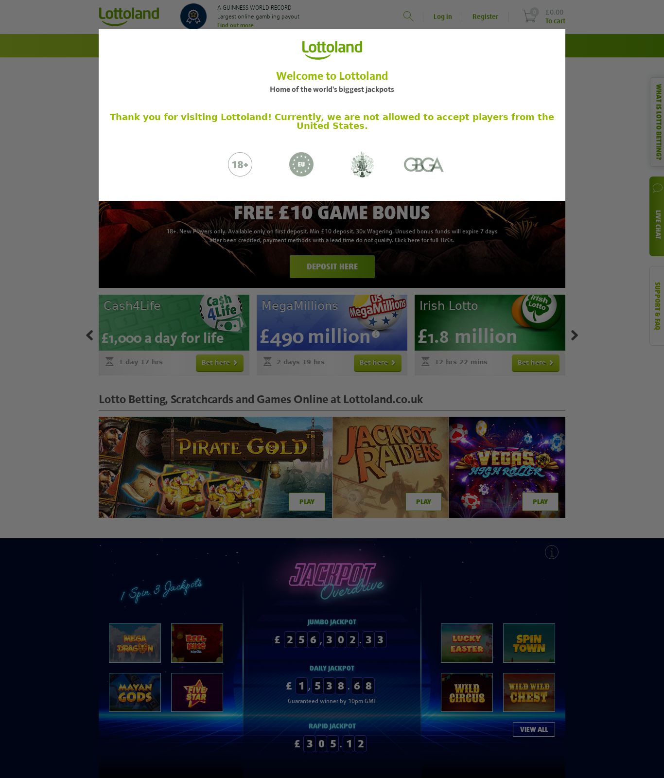 lottoland free