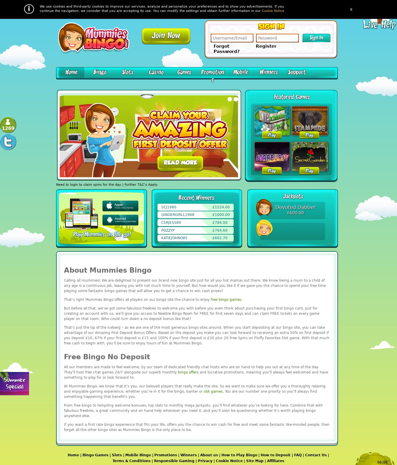 123 Bingo No Deposit Bonus Codes 2016