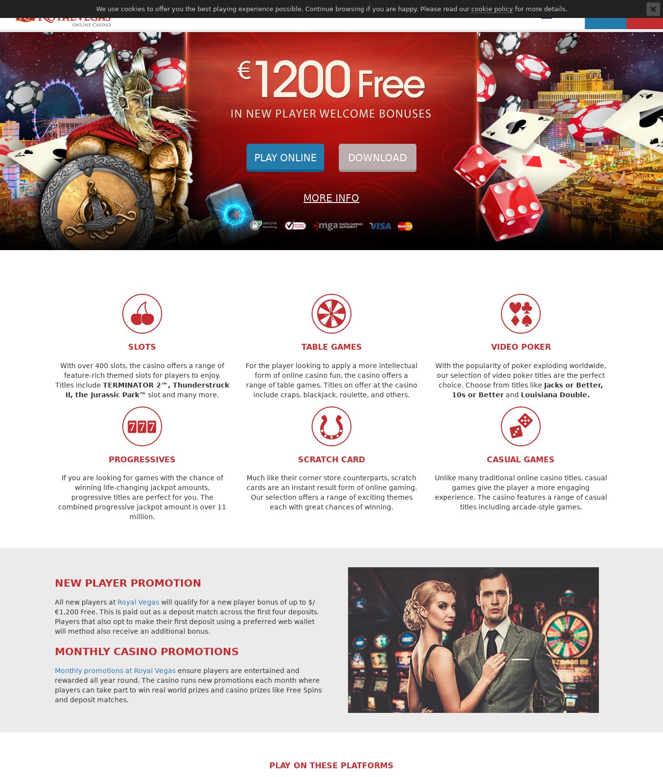 Royal vegas online canada Royal vegas online canada