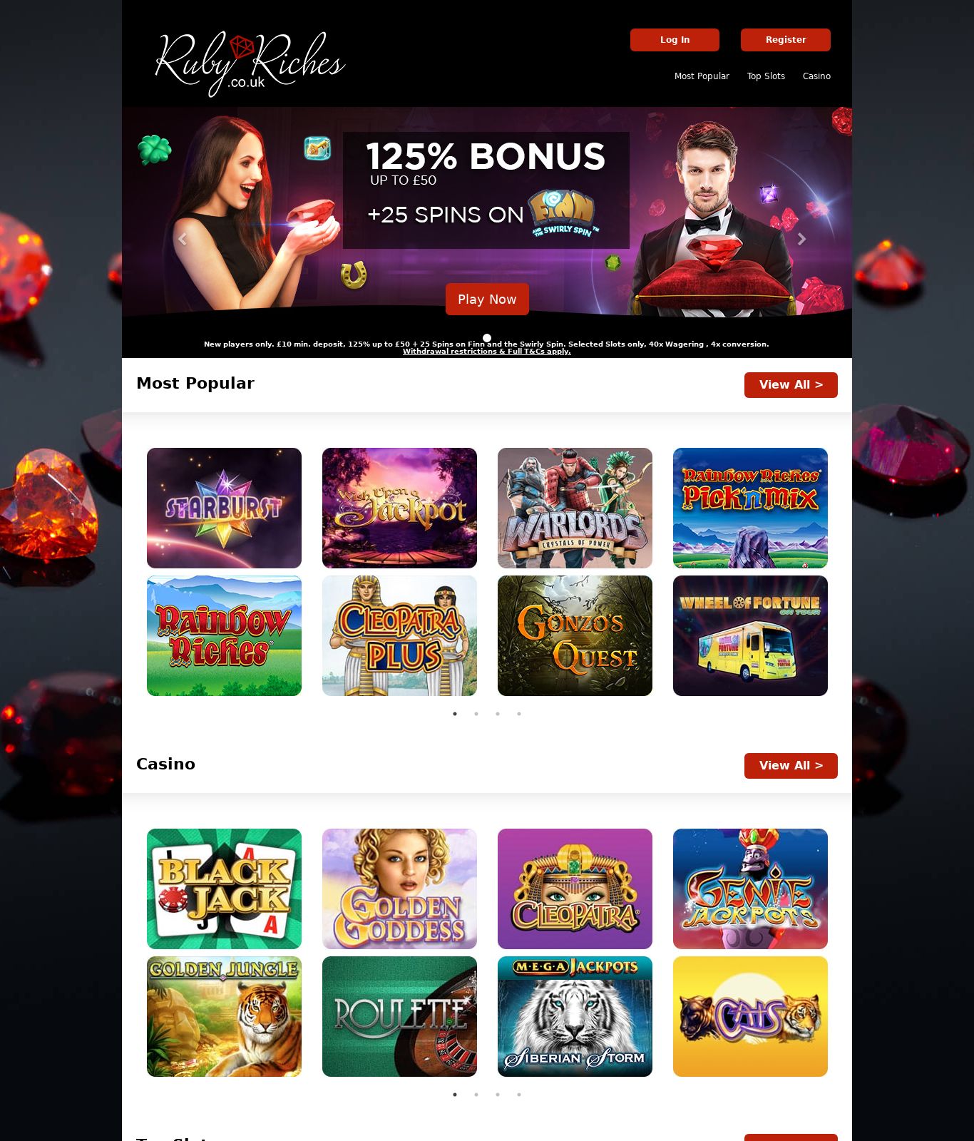 Rubyriches.co.uk Screenshot