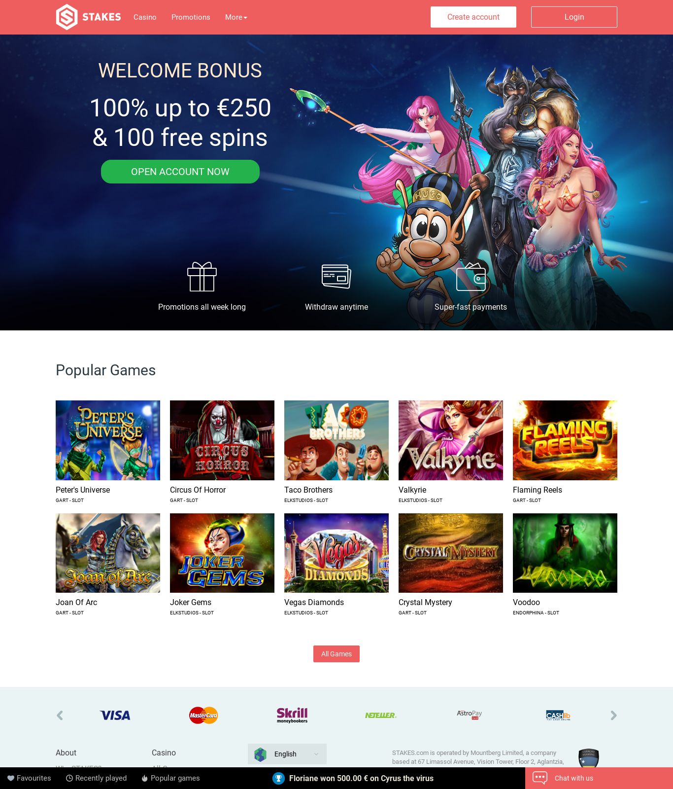 Stakes Casino Stakes Casino