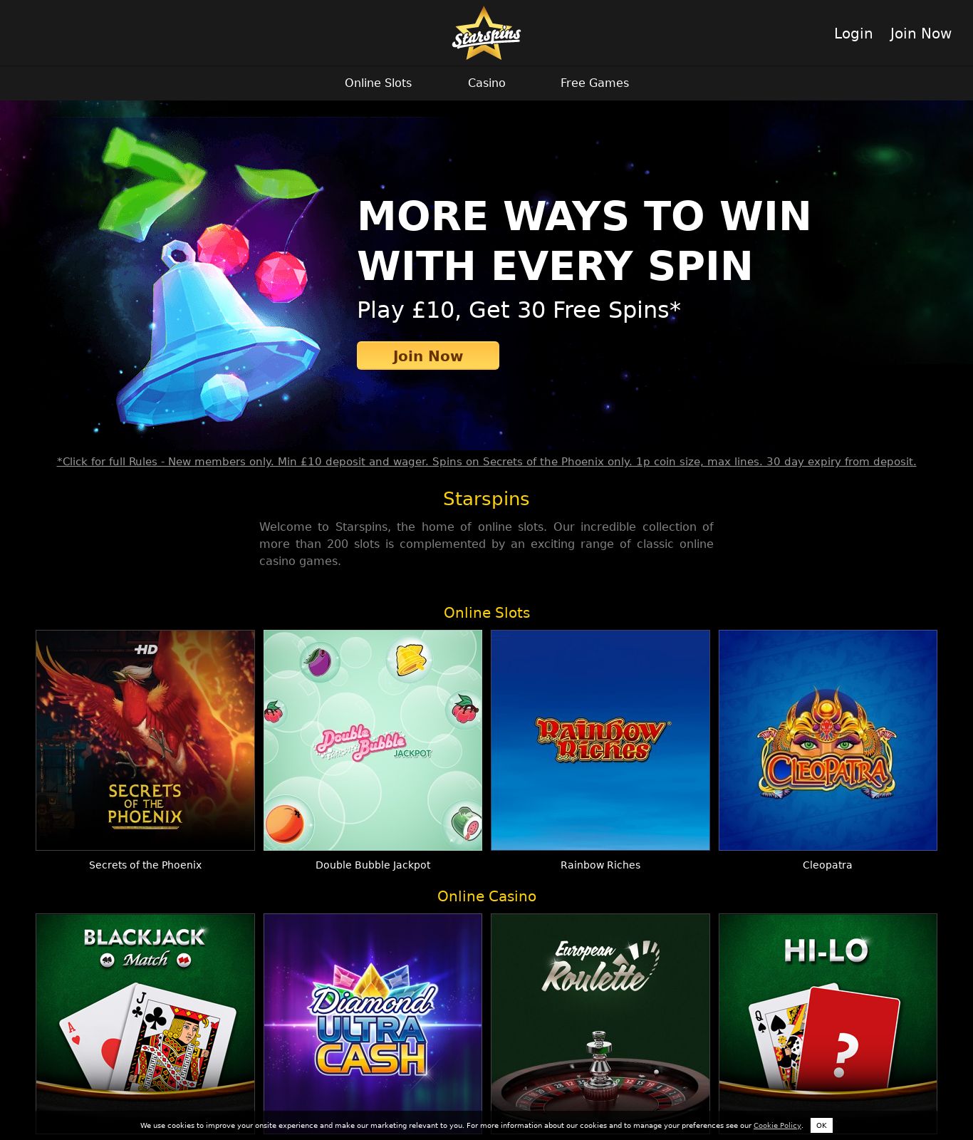 Starspins Review Starspins Review