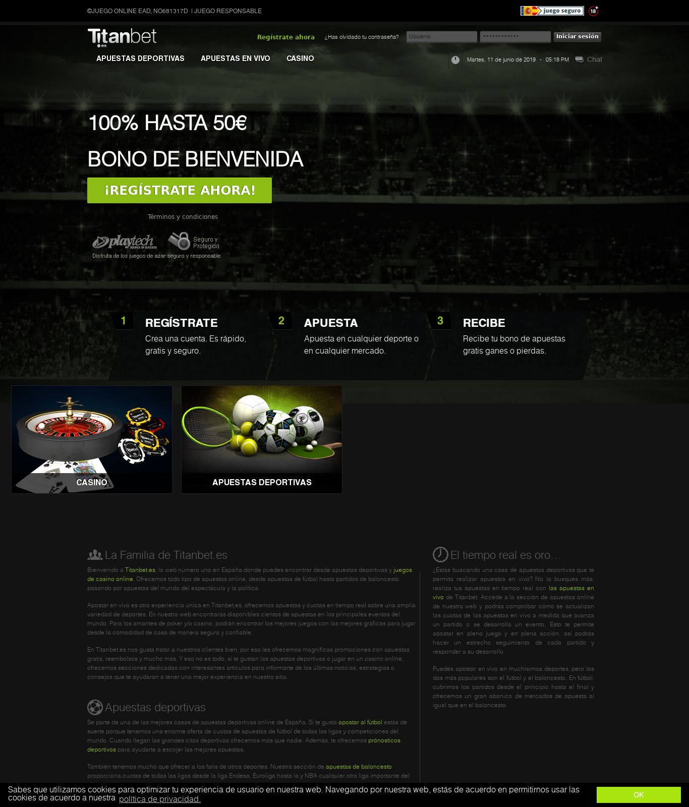 Titanbet Casino Online